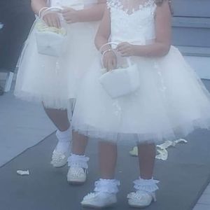 Custom made flower girl dress